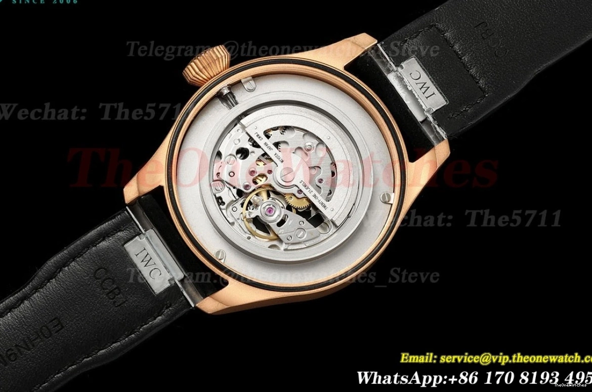 Dial LE Big Black Pilot Spitfire 8N24 'Mr Bronze Porter' M+ 43mm 0405